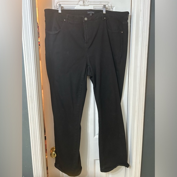 Universal Standard 22 Black Bootcut Jeans Like New or NWOT - Picture 3 of 5